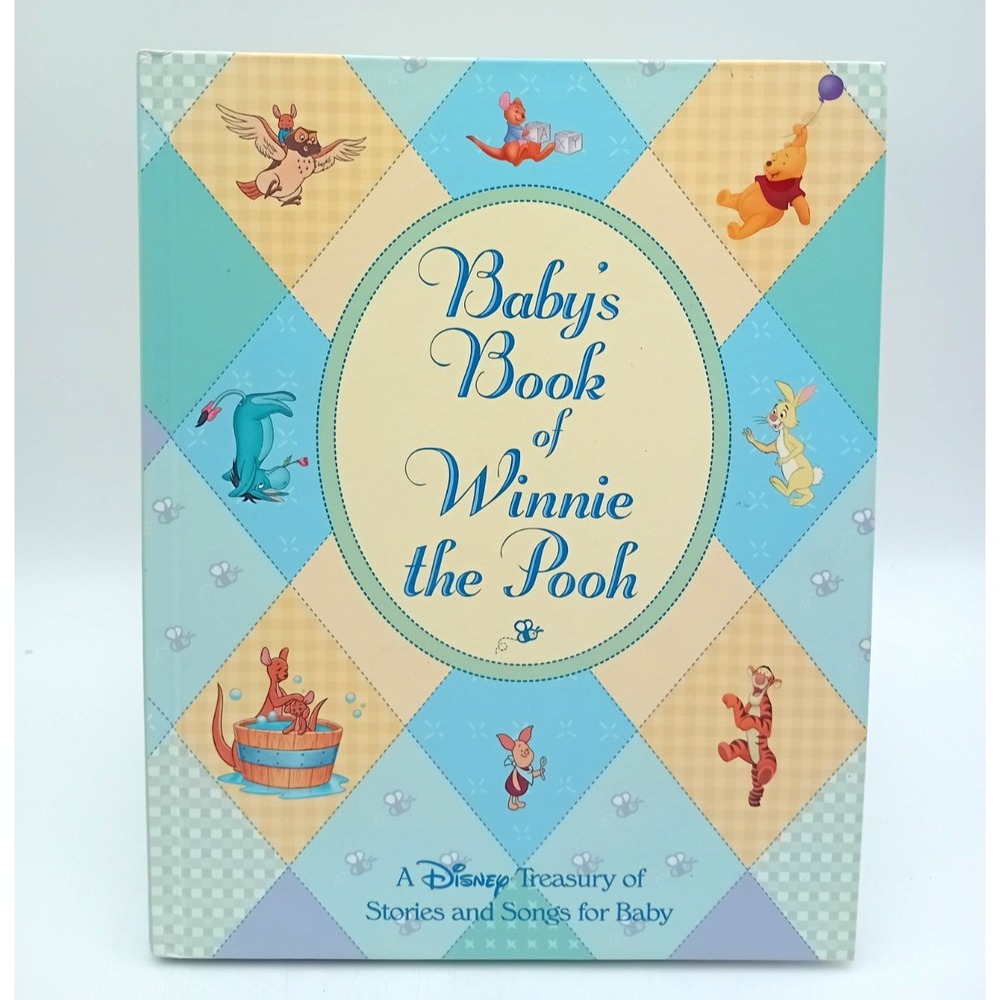 Baby's Book of Winnie the Pooh Hardcover Disney Treasury Stories Songs 2001